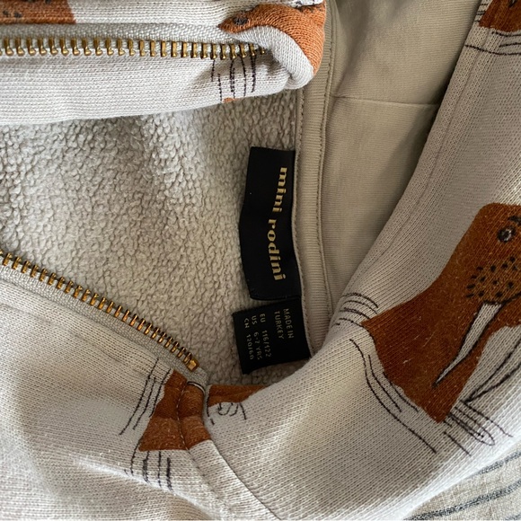 VGUC zip up hoodie from Mini Rodini - Picture 2 of 4